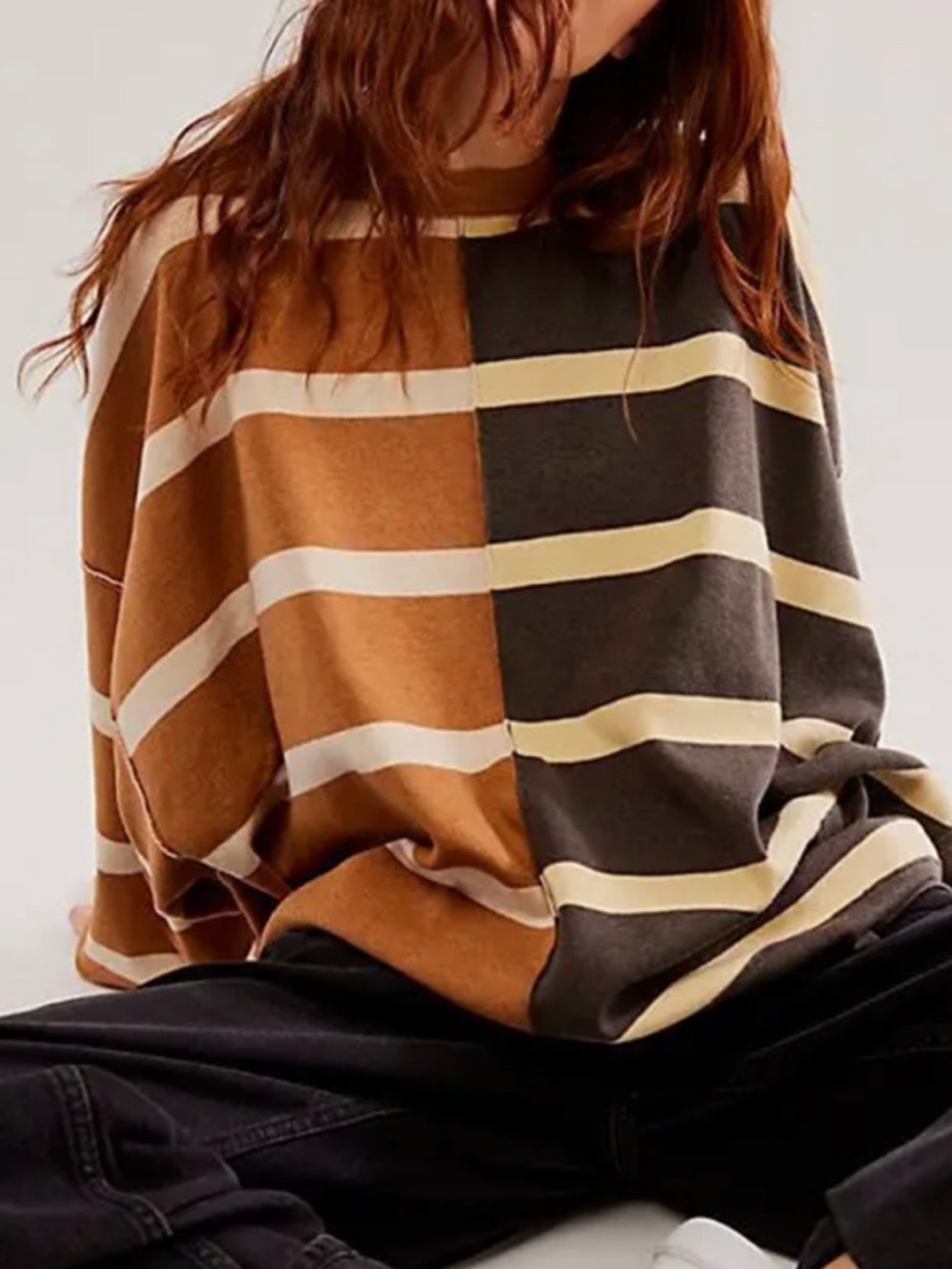 Free People Uptown Stripe Sweater